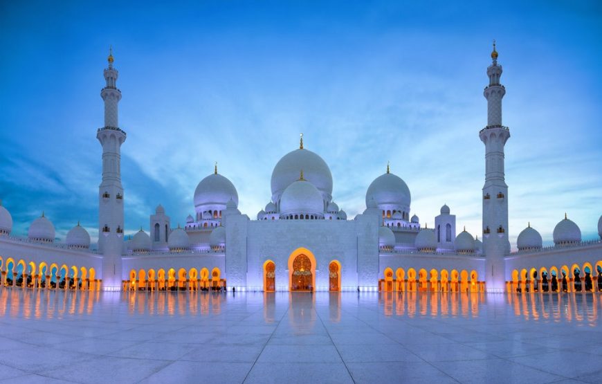 Abu Dhabi Grand Mosque + Louvre Museum Tour